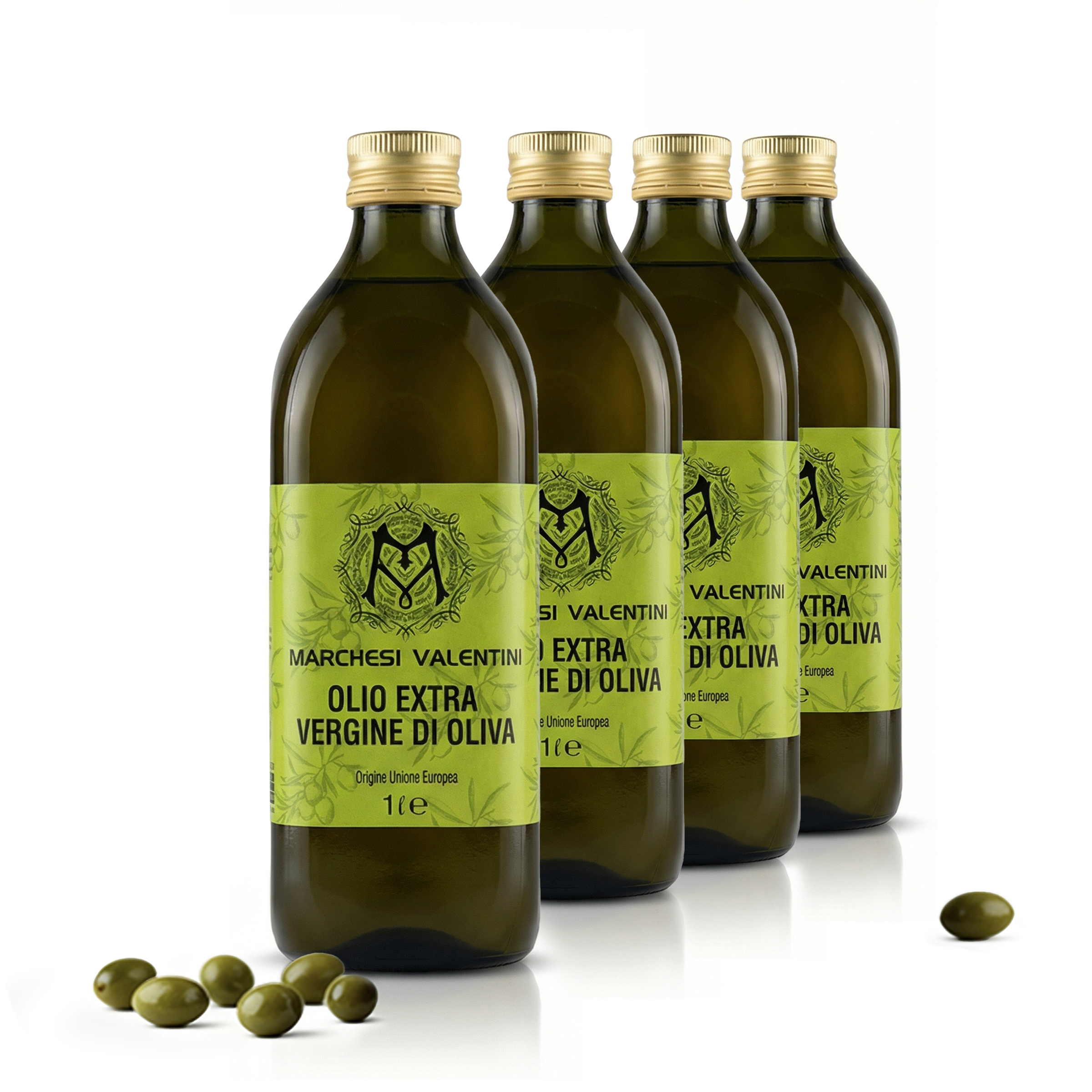 Marchesi Valentini Olio extravergine di oliva 1L * 4 bottiglie