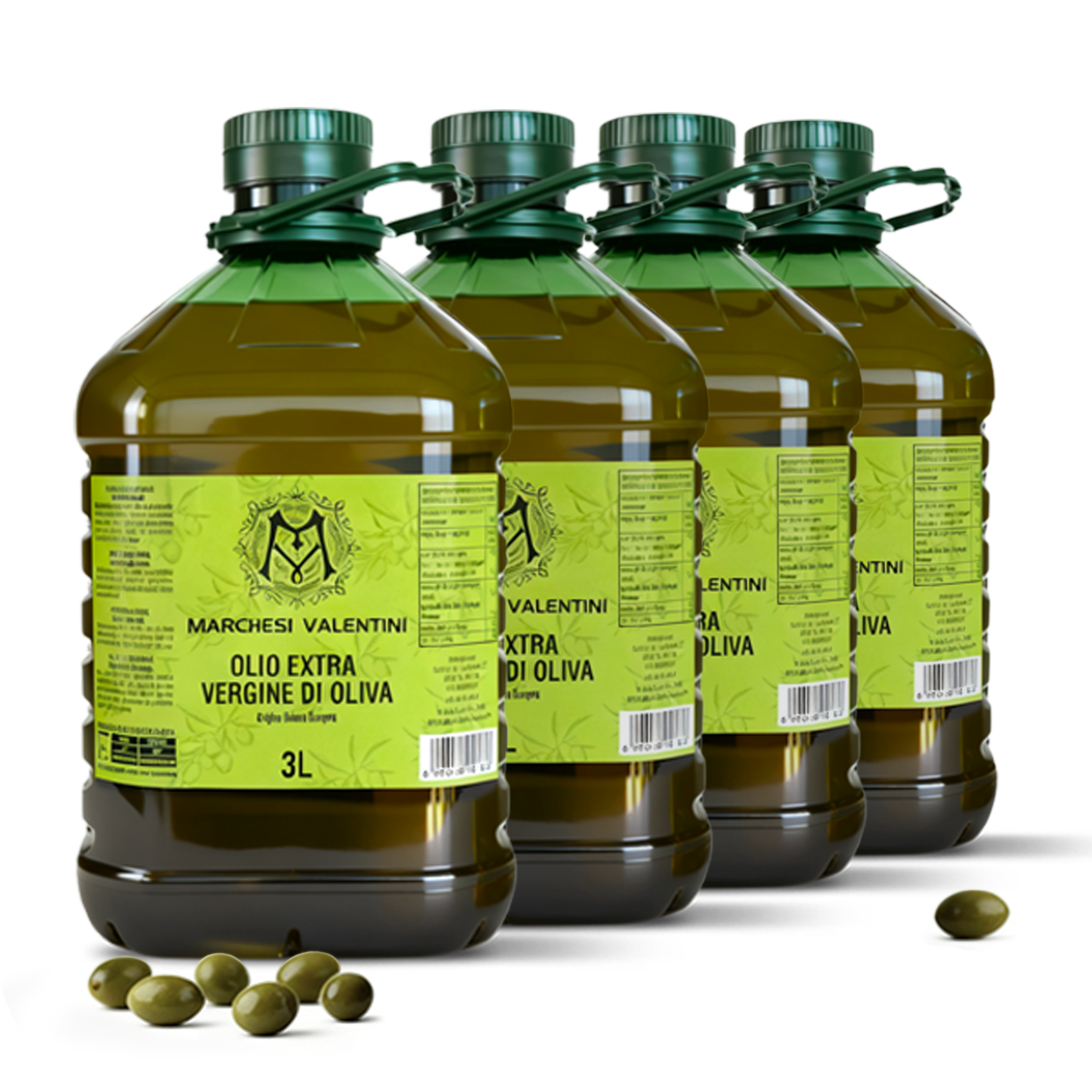 Marchesi Valentini Olio Extra Vergine di Oliva 3L  * 4 bottiglie