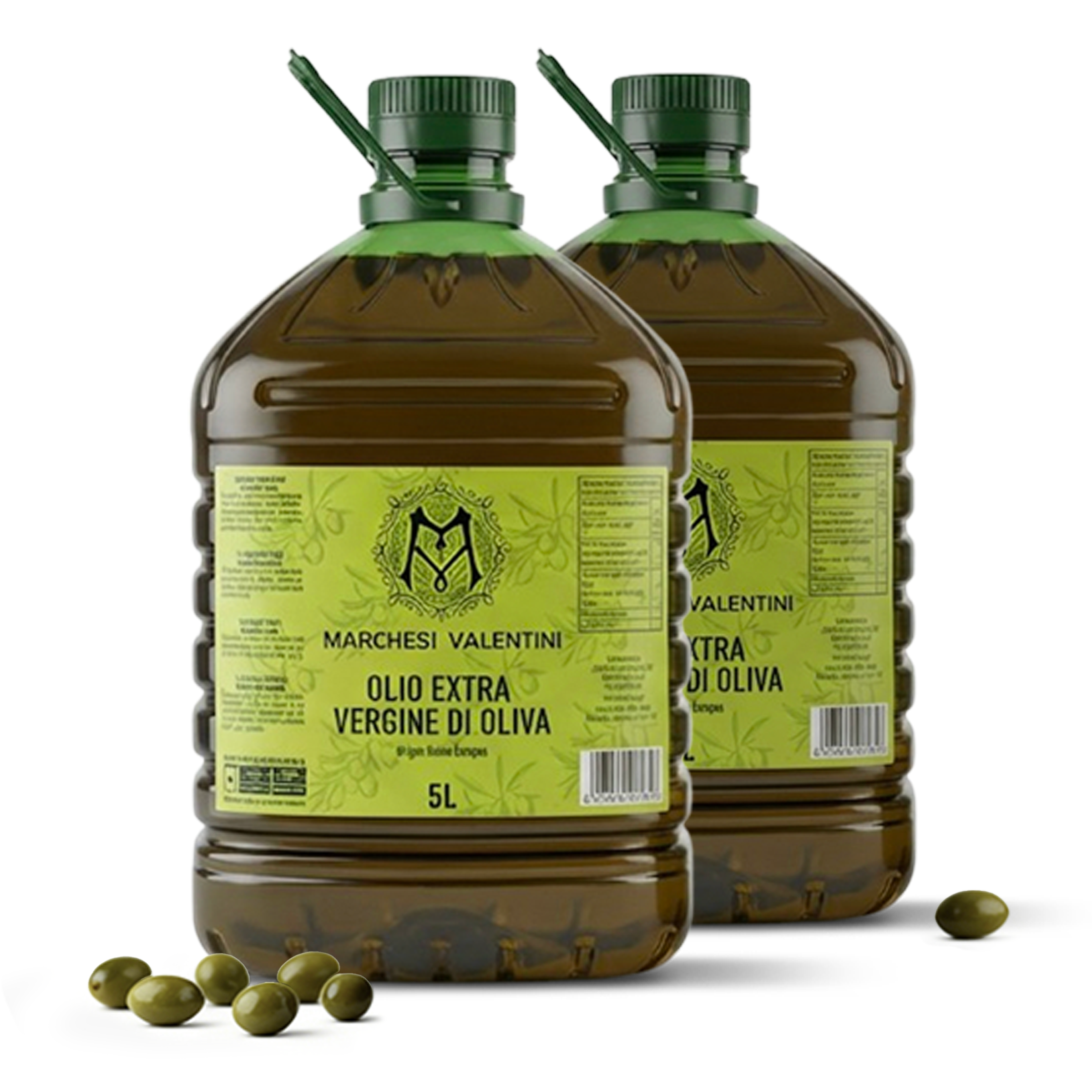 Marchesi Valentini Olio Extravergine di Oliva 5L * 2 bottiglie