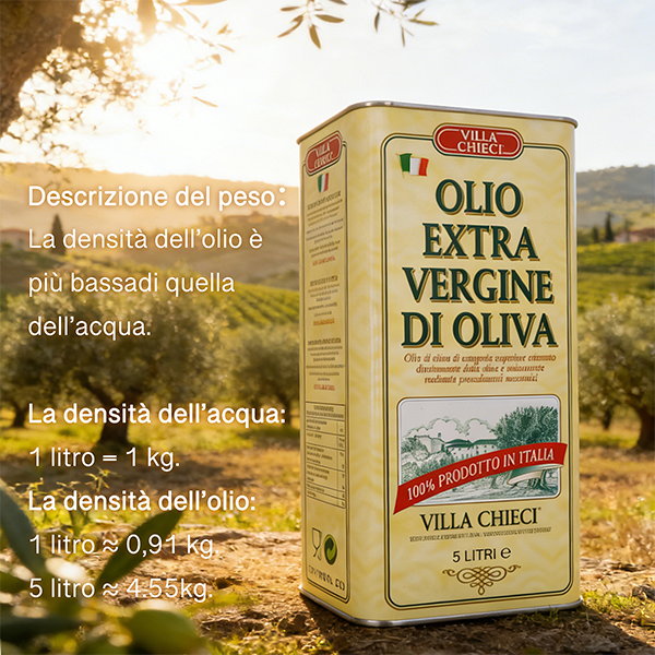 Unfiltered Extra Virgin Olive Oil 5L – 100% Italy