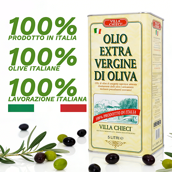 Olio extravergine di oliva non filtrato 5L – 100% Italia