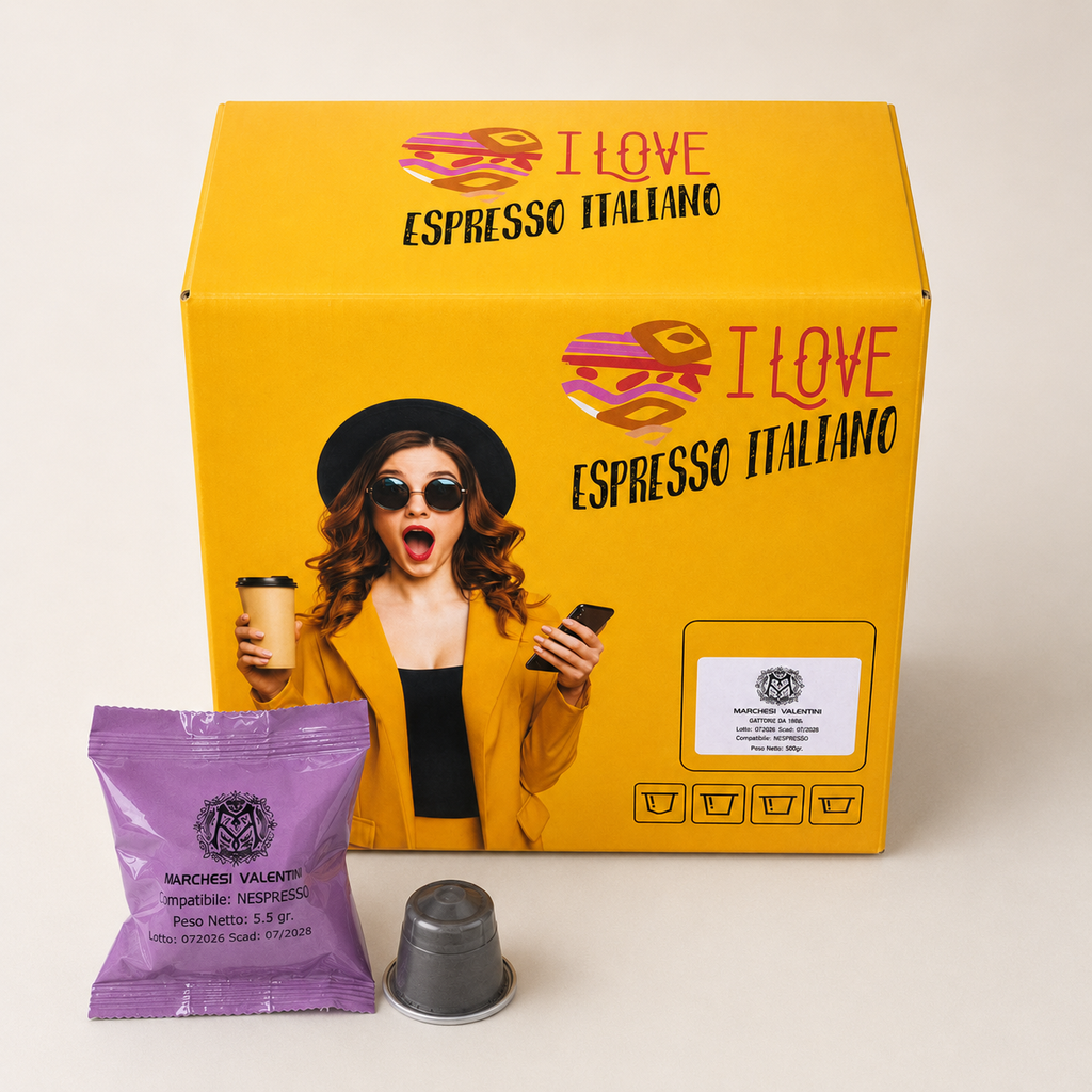 Marchesi Valentini 100 Capsule Compatibili Nespresso