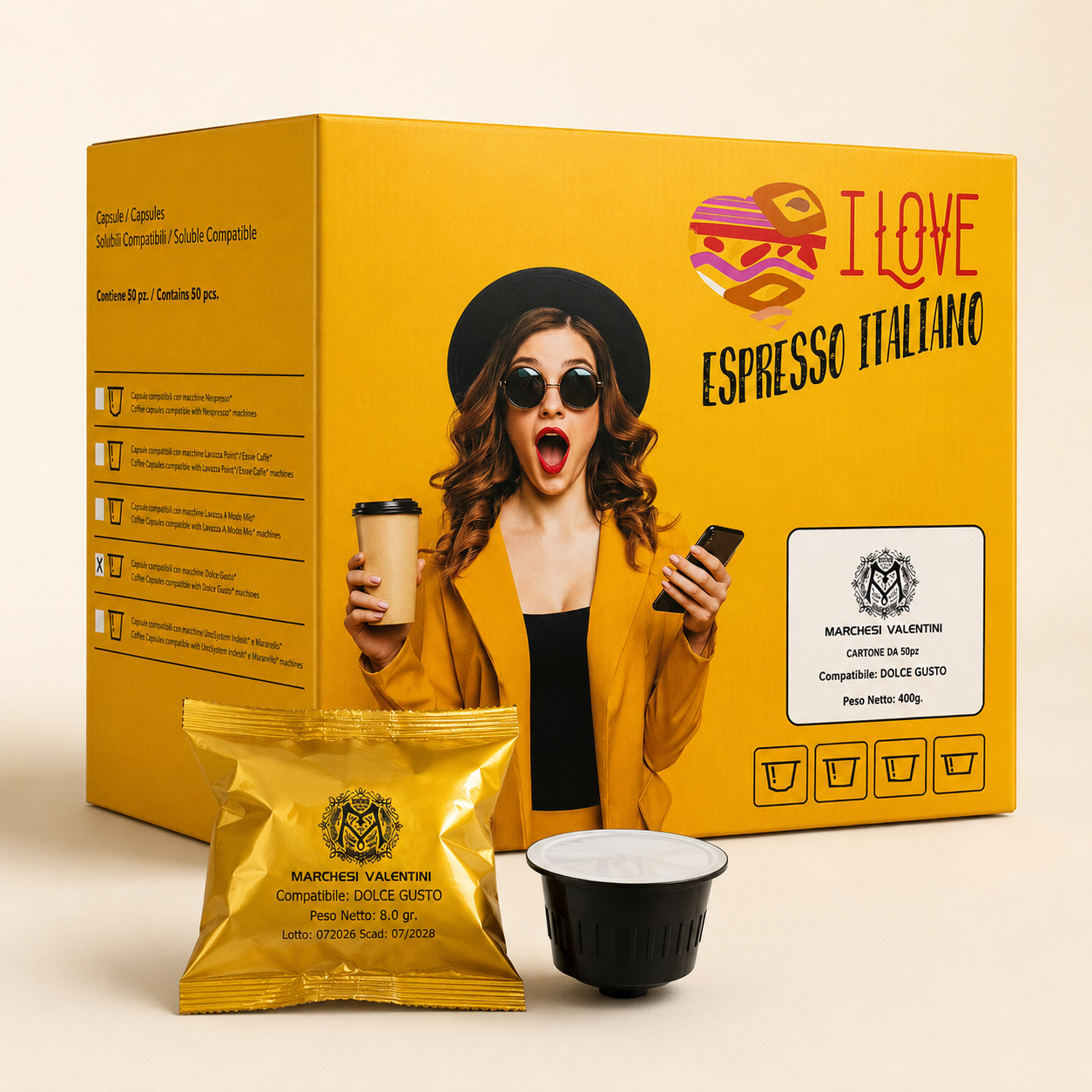 Marchesi Valentini Caffè Compatibili Dolce Gusto