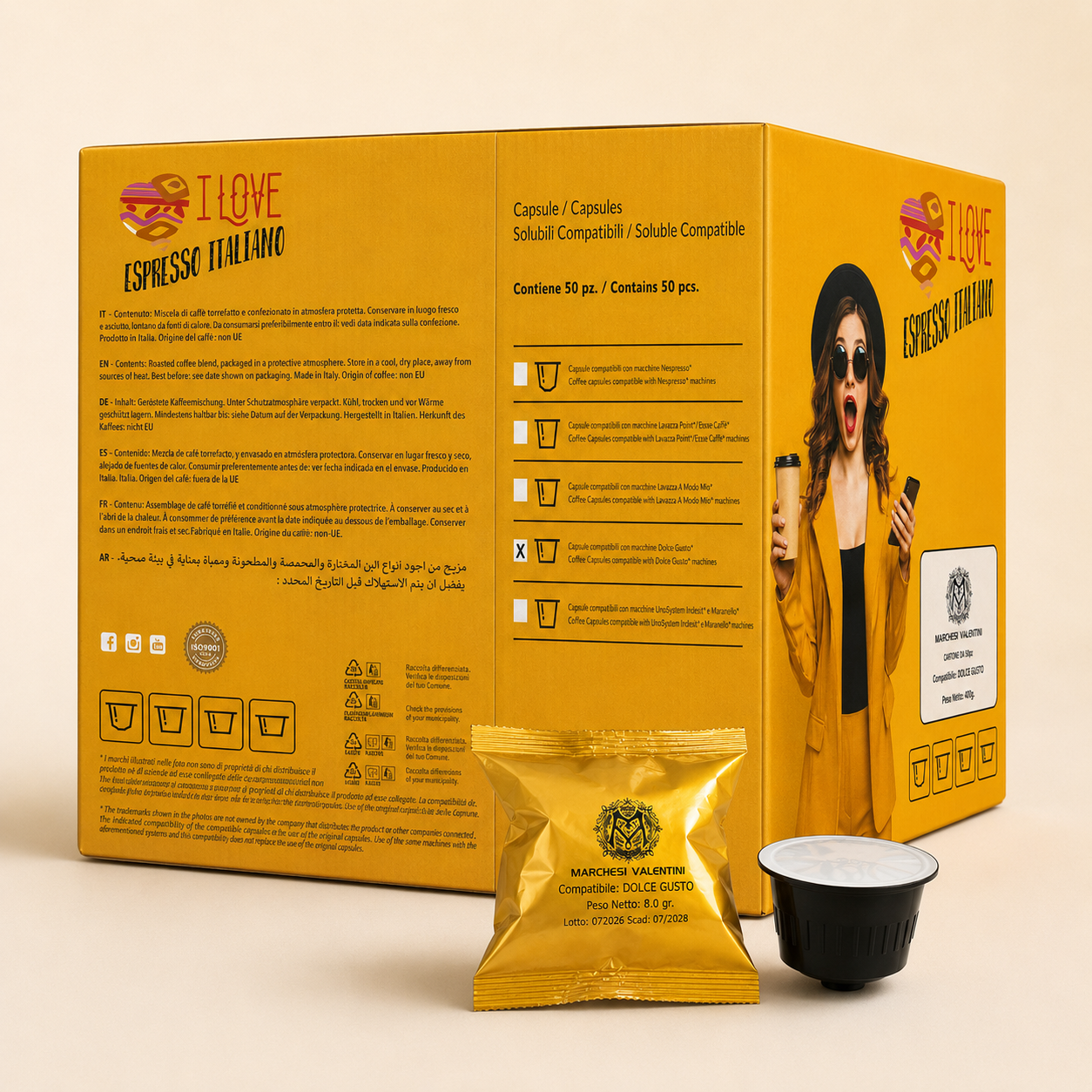Marchesi Valentini Caffè Compatibili Dolce Gusto